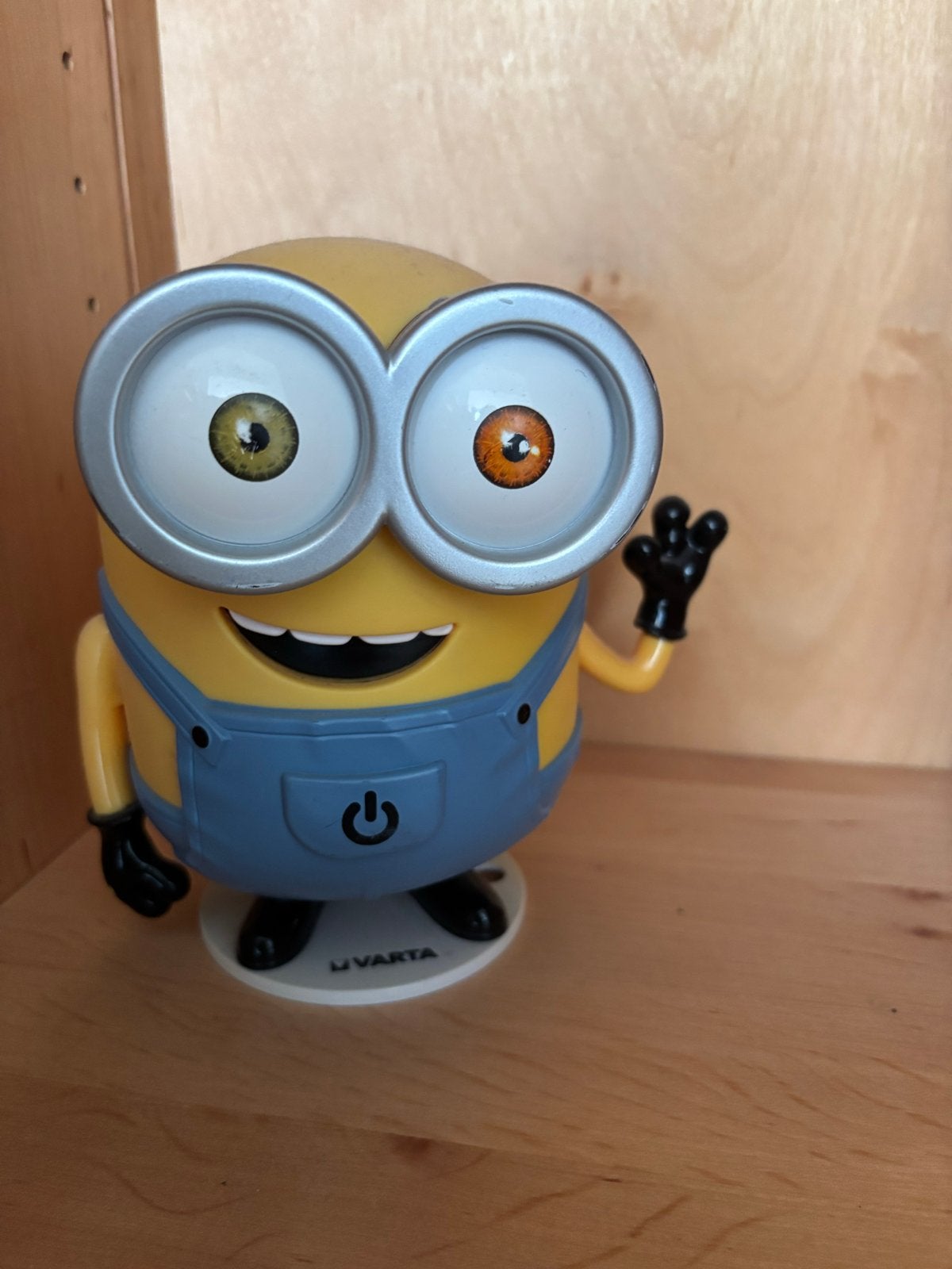 Minion Varta lamp - Despicable Me, Ophalen of Verzenden, Gebruikt, Jongen of Meisje