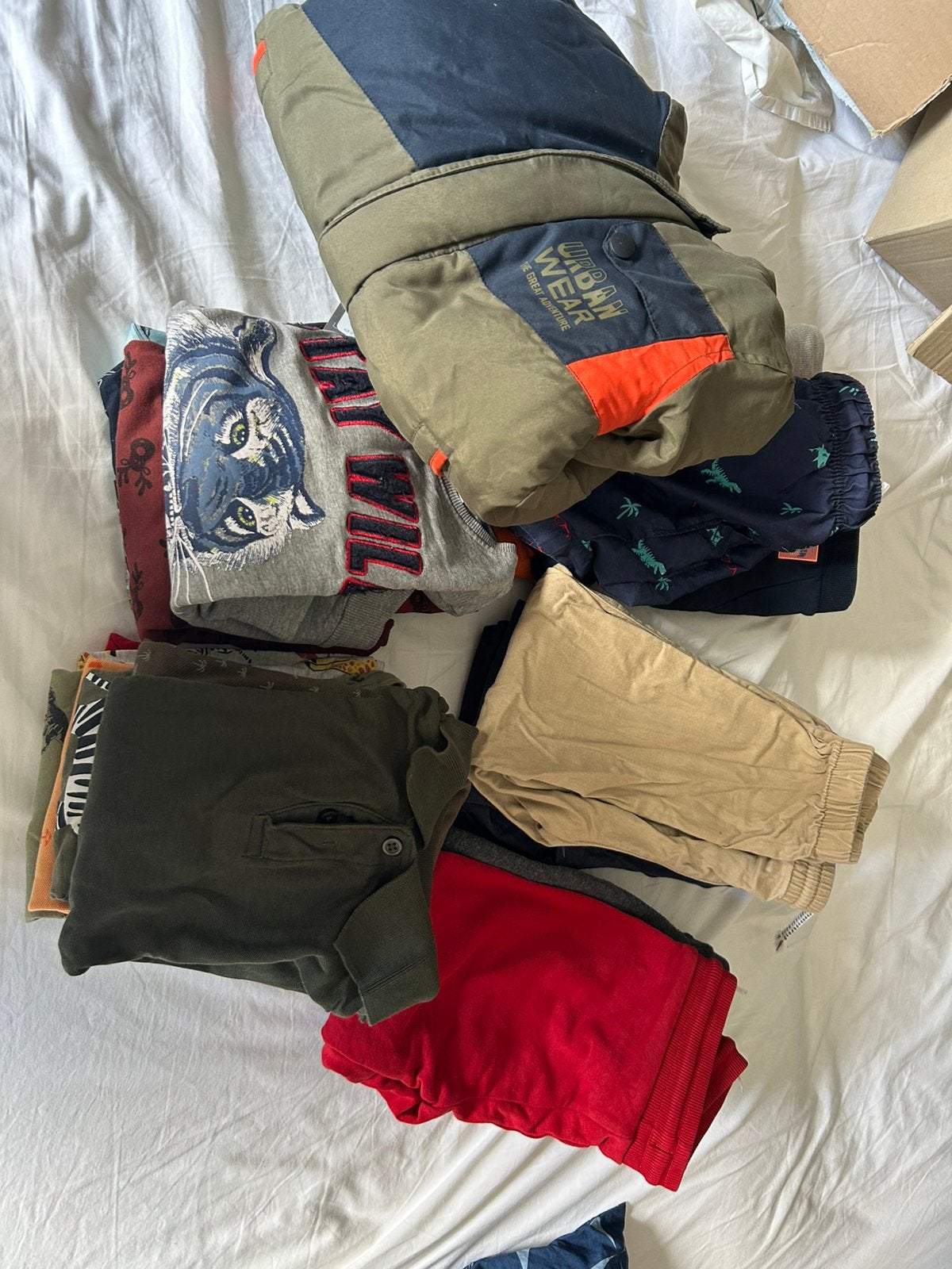 Kledingpakket mt 110, Ophalen of Verzenden, Gebruikt, Jongen, Overige typen