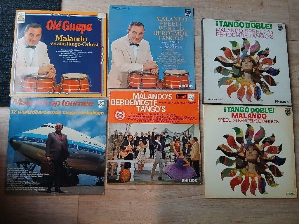Malando en zijn Tango orkest (LP's en CD's), Ophalen of Verzenden, Gebruikt, 12 inch