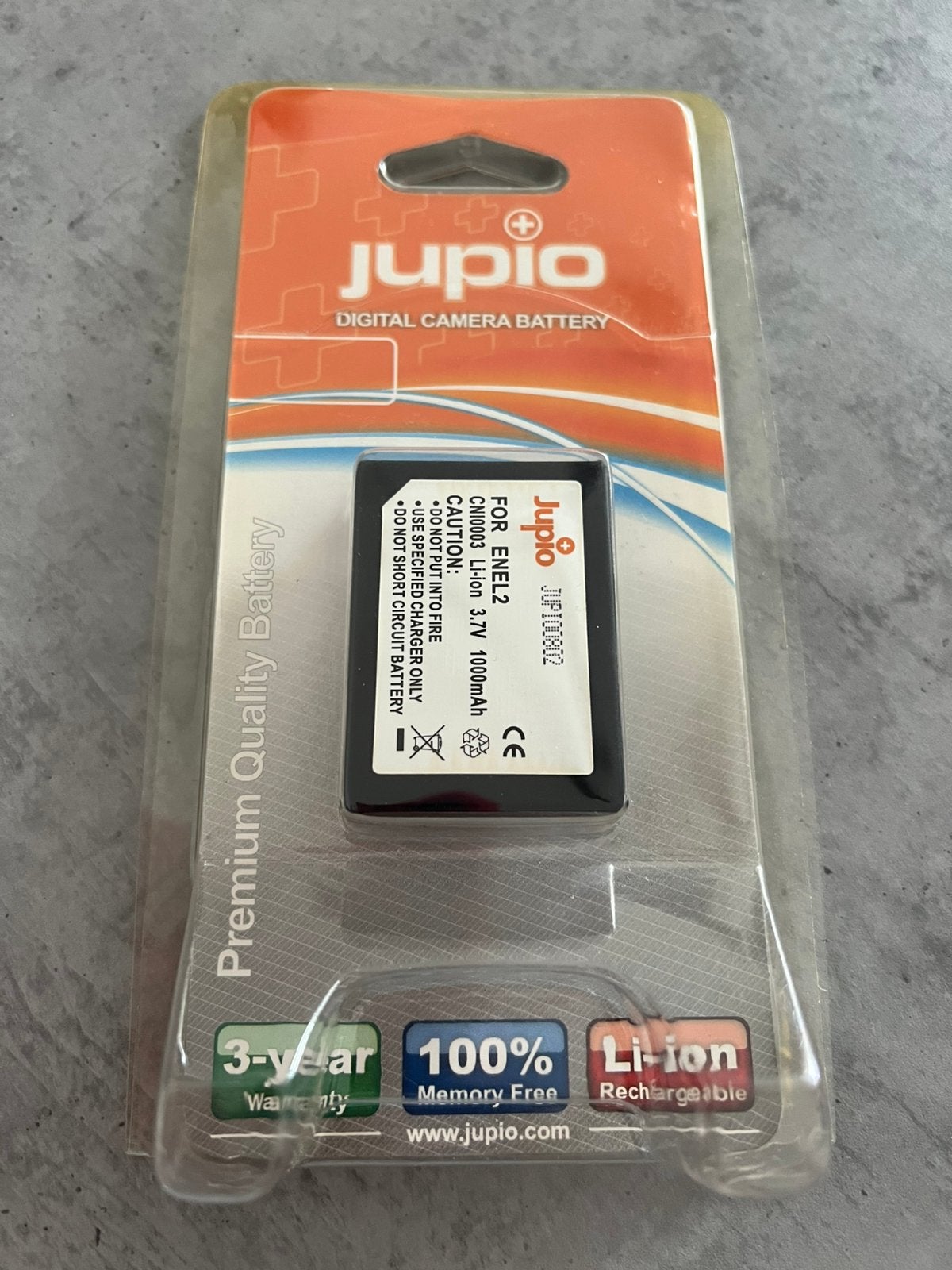 Battery ENEL2, Ophalen, Zo goed als nieuw