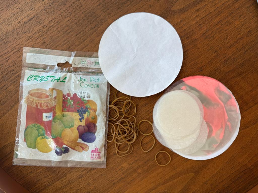 Crystal Jam Pot Covers - Inmaakbenodigdheden, Overige thema's, Nieuw, Ophalen of Verzenden, Papier of Karton