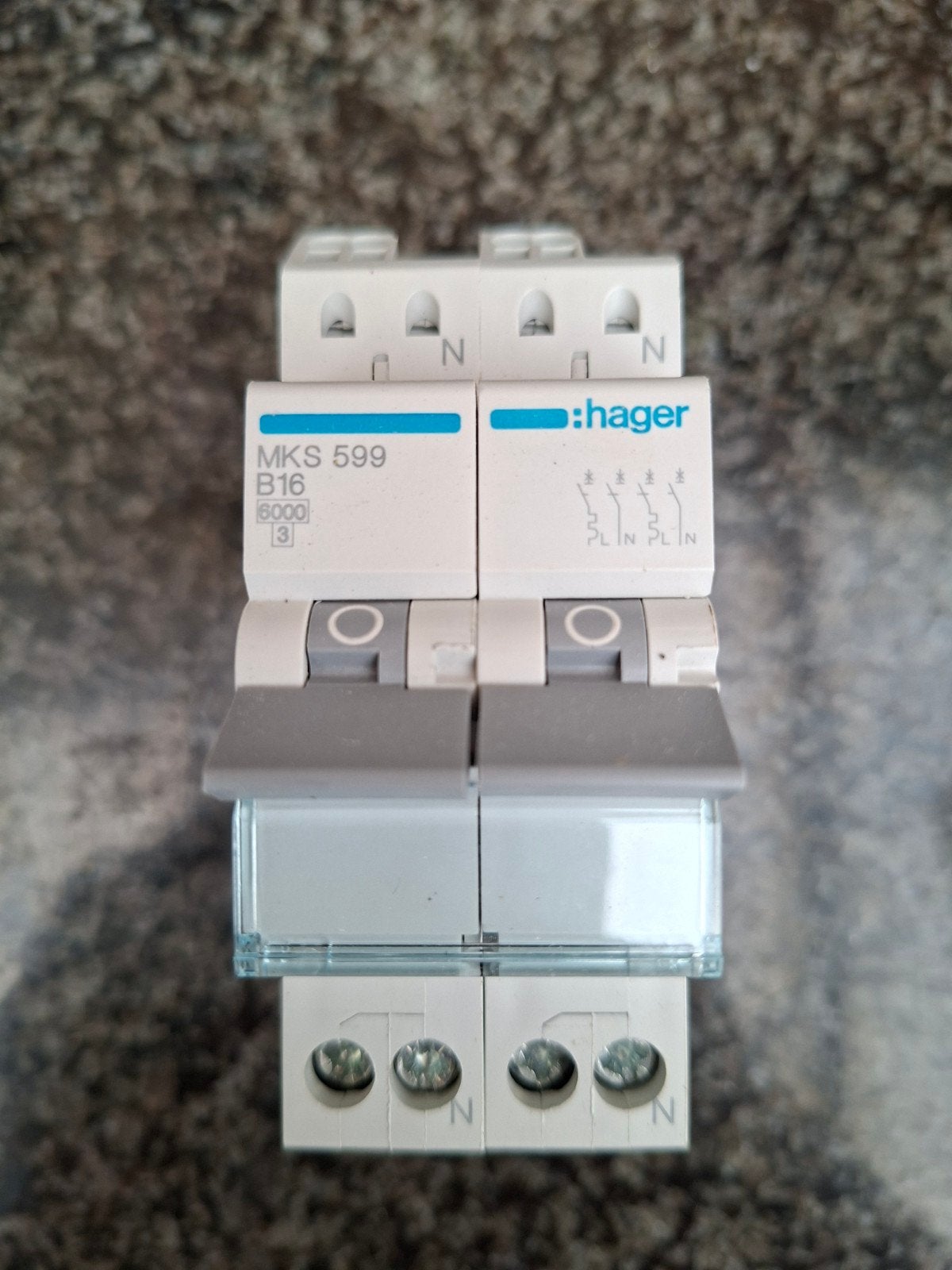 Hager kookgroep MKS 599 B16 automaat, Ophalen of Verzenden