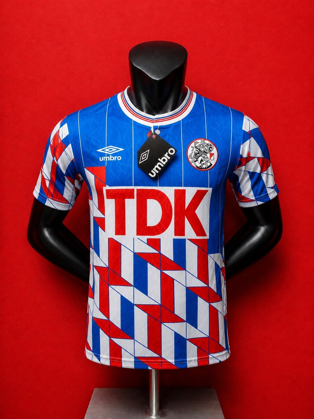 Ajax Retro Uitshirt 1989/90 Umbro TDK L XL Nieuw, Kleding | Heren, Maat 52/54 (L), Nieuw, Voetbal, Verzenden