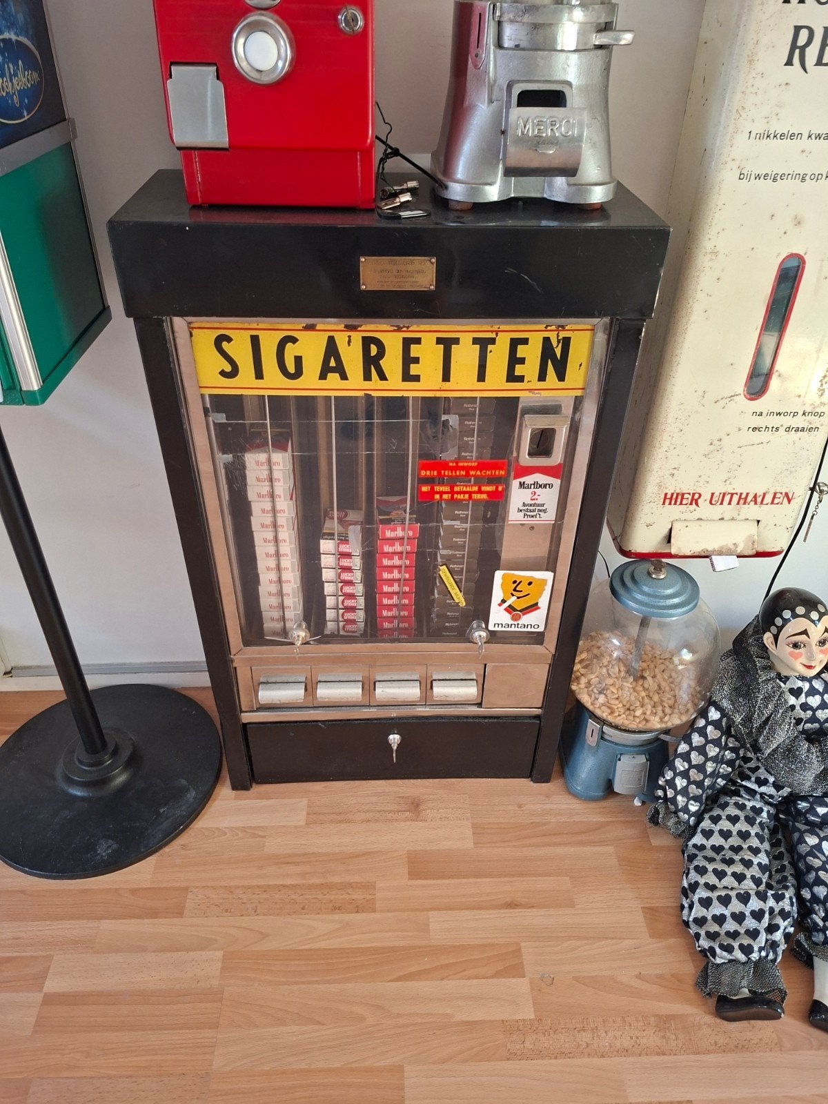 Arzan Sigarettenautomaat werkend incl. verlichting, Verzamelen, Automaten | Overige, Ophalen