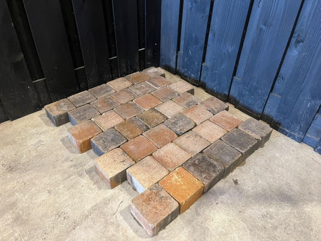 NIEUWE BETONTEGELS! TUMBELTON KILIMANJARO 15X15X8CM 24M2, Ophalen, Nieuw, 10 m² of meer, Beton