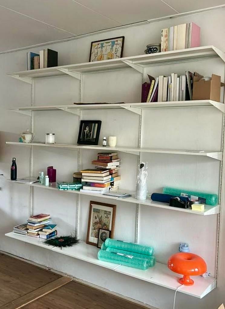 IKEA BOAXEL opbergsysteem wit, 240 x 240 x 40, Ophalen, Met plank(en), 200 cm of meer, Zo goed als nieuw