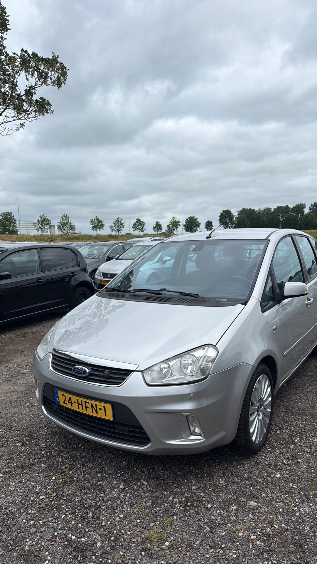 Ford C-Max 1.8 92KW 2008 Grijs, Voorwielaandrijving, 125 pk, 4 cilinders, Handgeschakeld