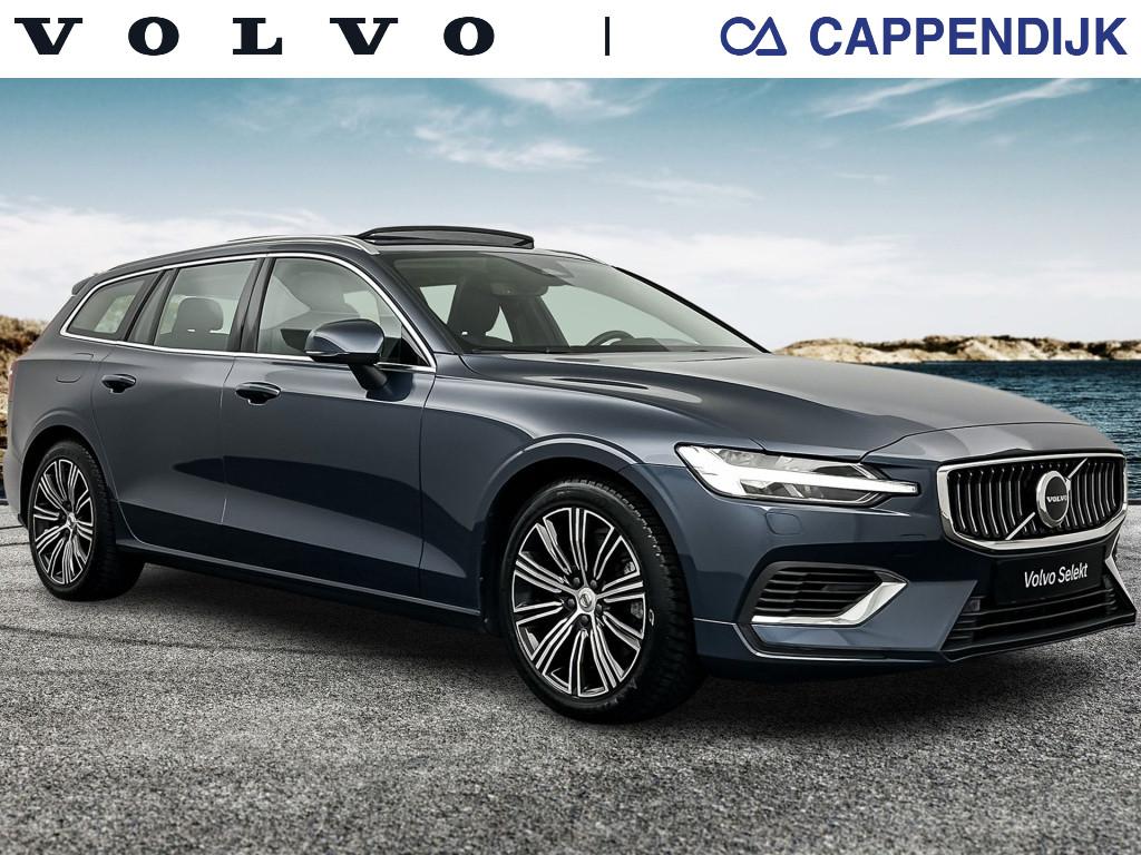 Volvo V60 T6 398PK Recharge Plus Beright| Pano| Cruise.contr, Auto's, Volvo, Bedrijf, Te koop, V60, ABS, Achteruitrijcamera, Adaptive Cruise Control