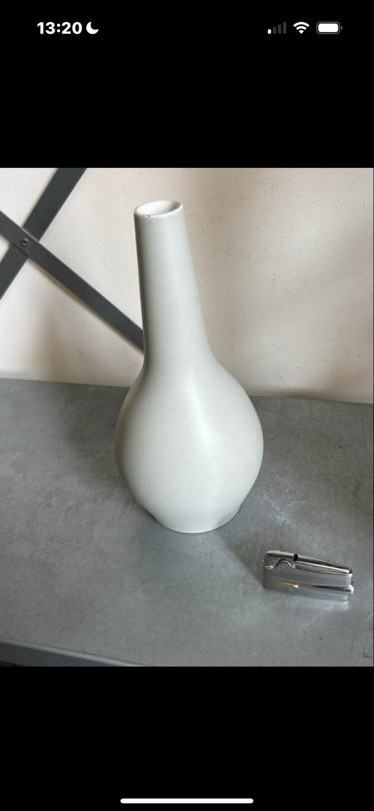 Goedewaagen Gouda vaas grijs vintage 50 s, Ophalen of Verzenden