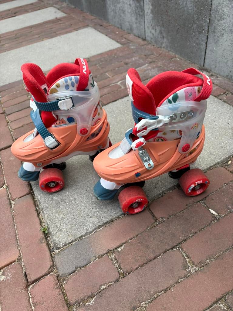 Nijdam Rolschaatsen maat 29-32, Kinderen en Baby's, Speelgoed | Buiten | Rolschaatsen, Ophalen, Verstelbaar, Gebruikt, Kinderen