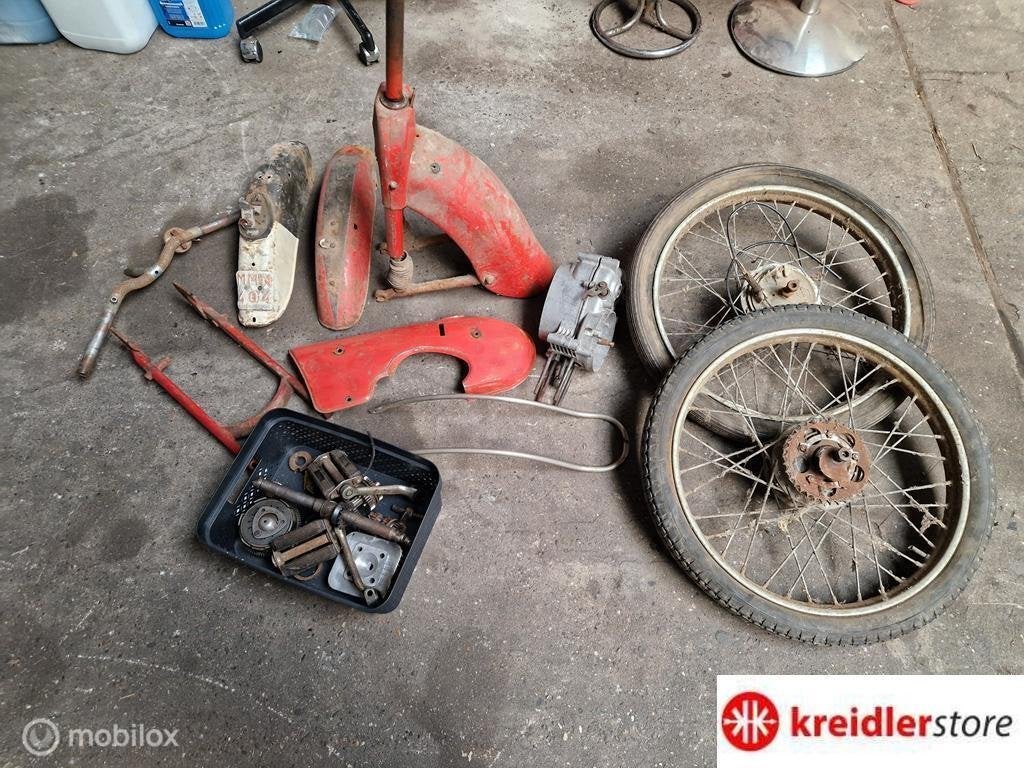 Kreidler Eitank onderdelen partij, Fietsen en Brommers, Gebruikt, Kreidler, Ophalen of Verzenden, Kreidler