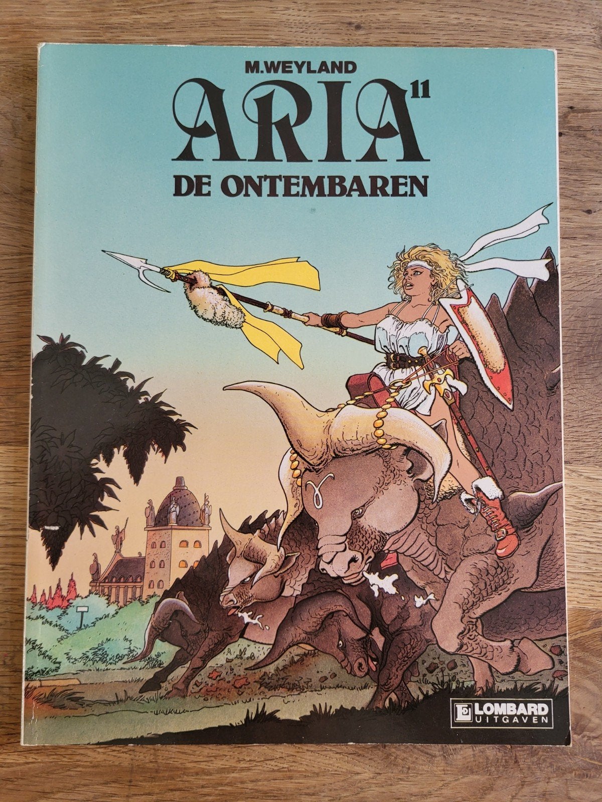 Aria 11: De Ontembaren - M. Weyland - Lombard Uitgaven, Boeken, Ophalen of Verzenden