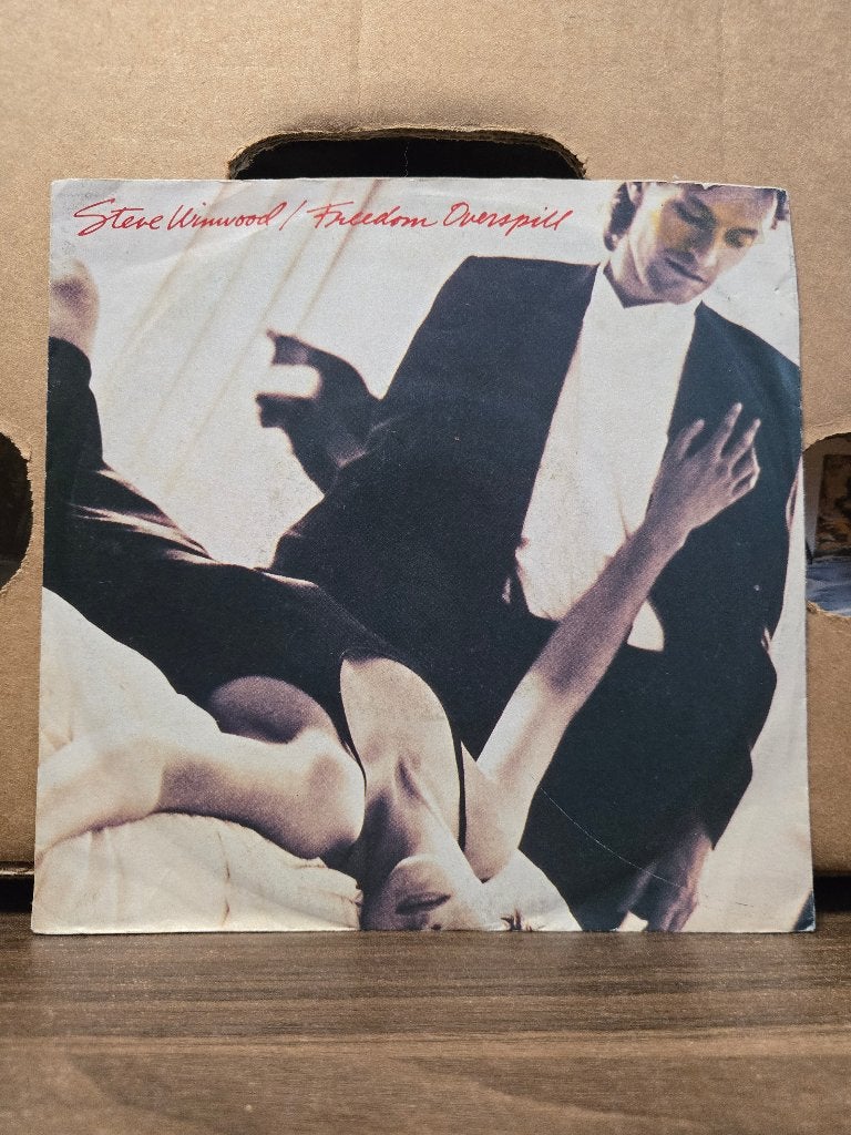 Steve Winwood - Freedom overspill, 7 inch, Ophalen of Verzenden, Zo goed als nieuw, Beschermende buitenhoes