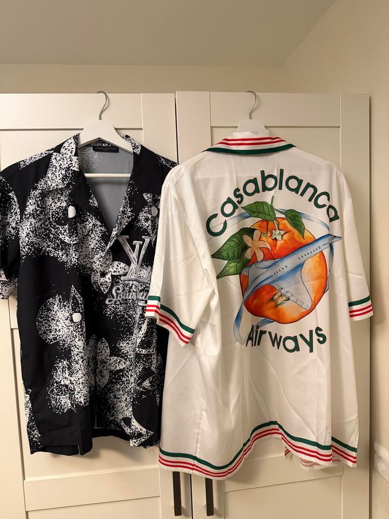 Louis Vuitton blouse maat M - Zomerse print, Ophalen of Verzenden, Zo goed als nieuw, Maat 38/40 (M), Zwart