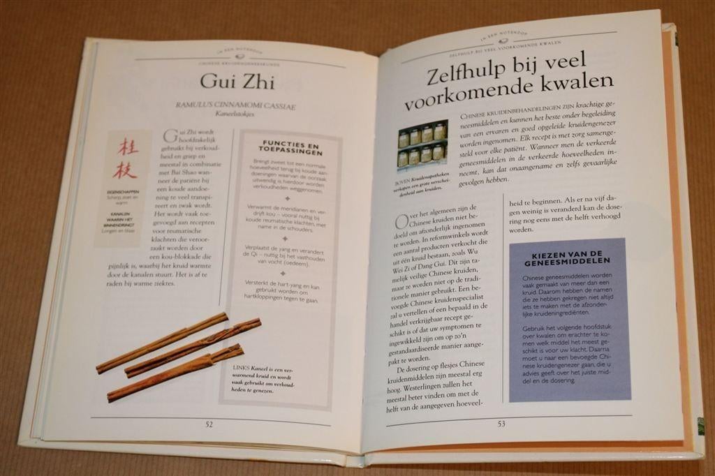 Chinese Kruidengeneeskunde — In een Notendop, Boeken, Ophalen of Verzenden, Gelezen, Overige onderwerpen, Achtergrond en Informatie
