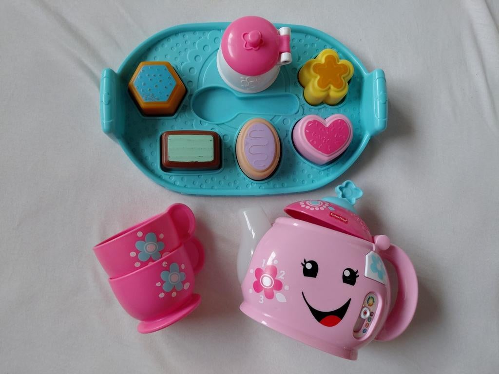 Leuk en leerzaam Goede manieren theeservies, Kinderen en Baby's, Speelgoed | Fisher-Price, Ophalen, Gebruikt, Speelset, Met licht