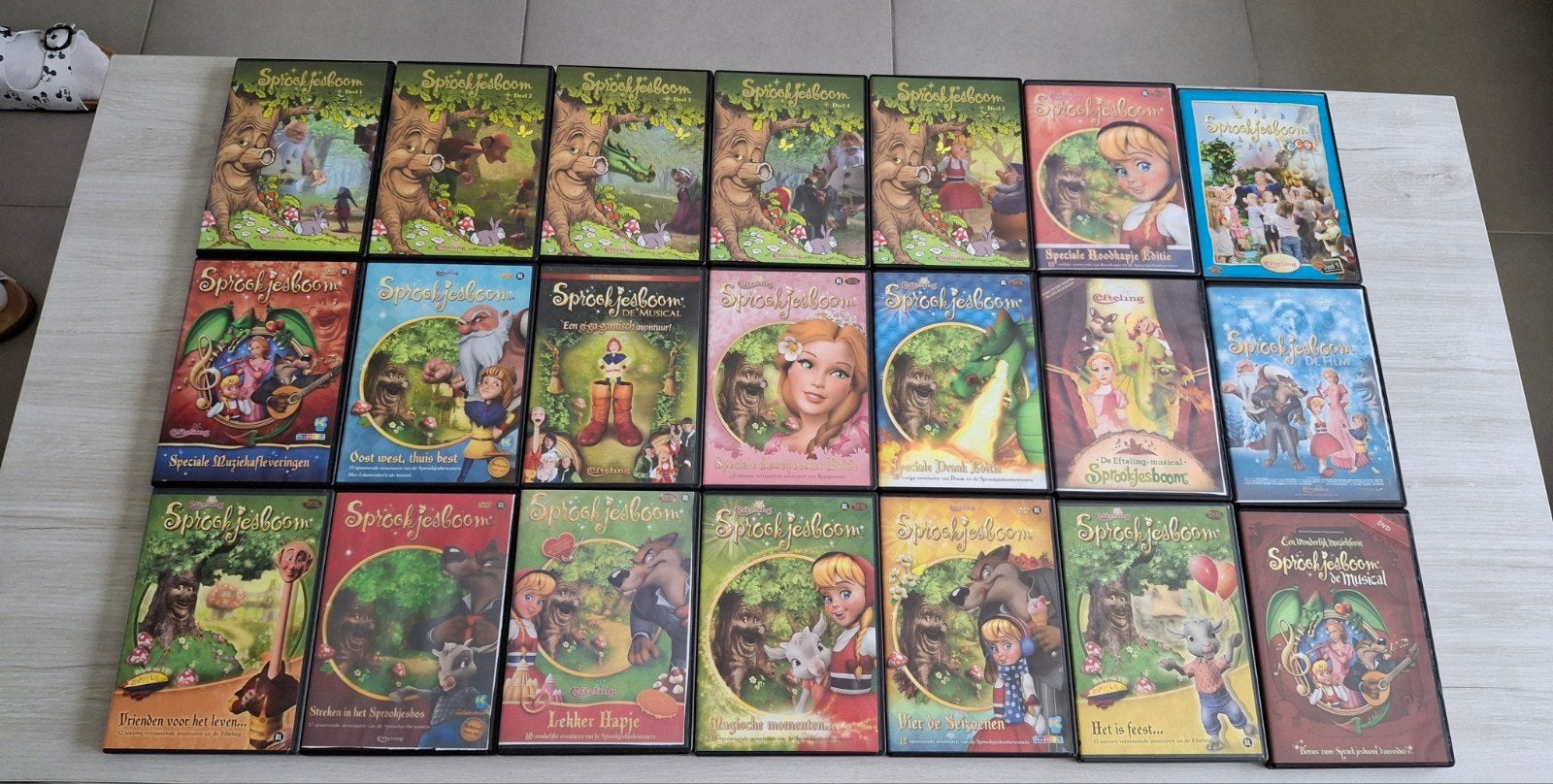 complete serie sprookjesboom efteling + Grimm, Ophalen of Verzenden, Zo goed als nieuw