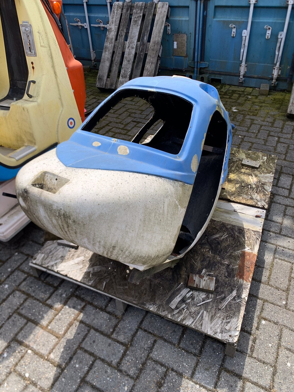 Kiddyride body voor hobby, Ophalen, Voor, Bumper
