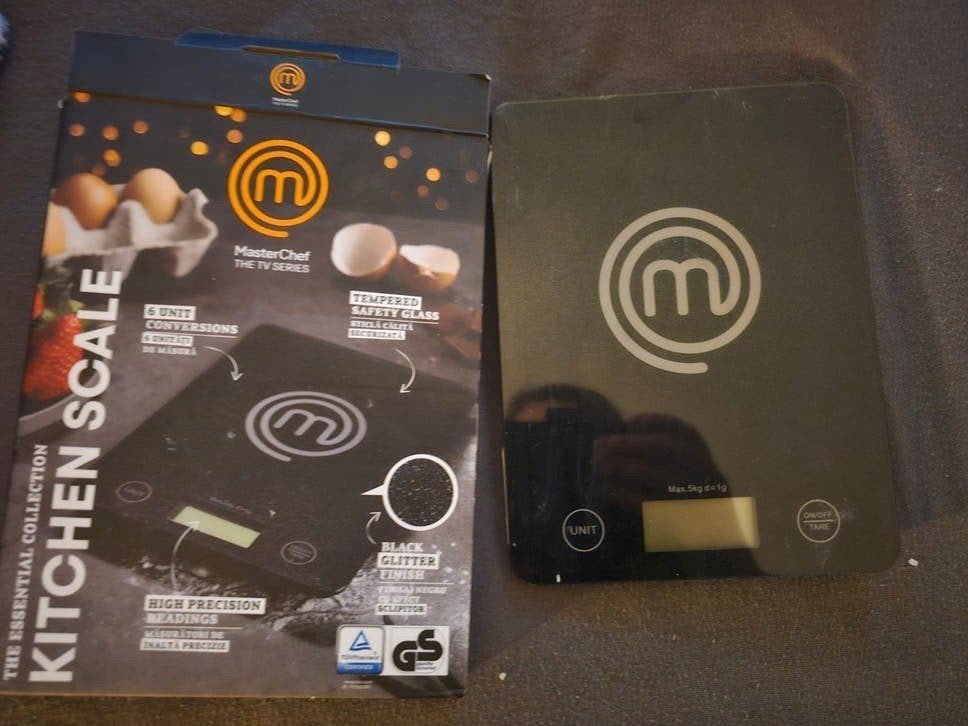 MasterChef Keukenweegschaal - Zo goed als nieuw, Witgoed en Apparatuur, Minder dan 10 kg, Keukenweegschaal, Ophalen of Verzenden