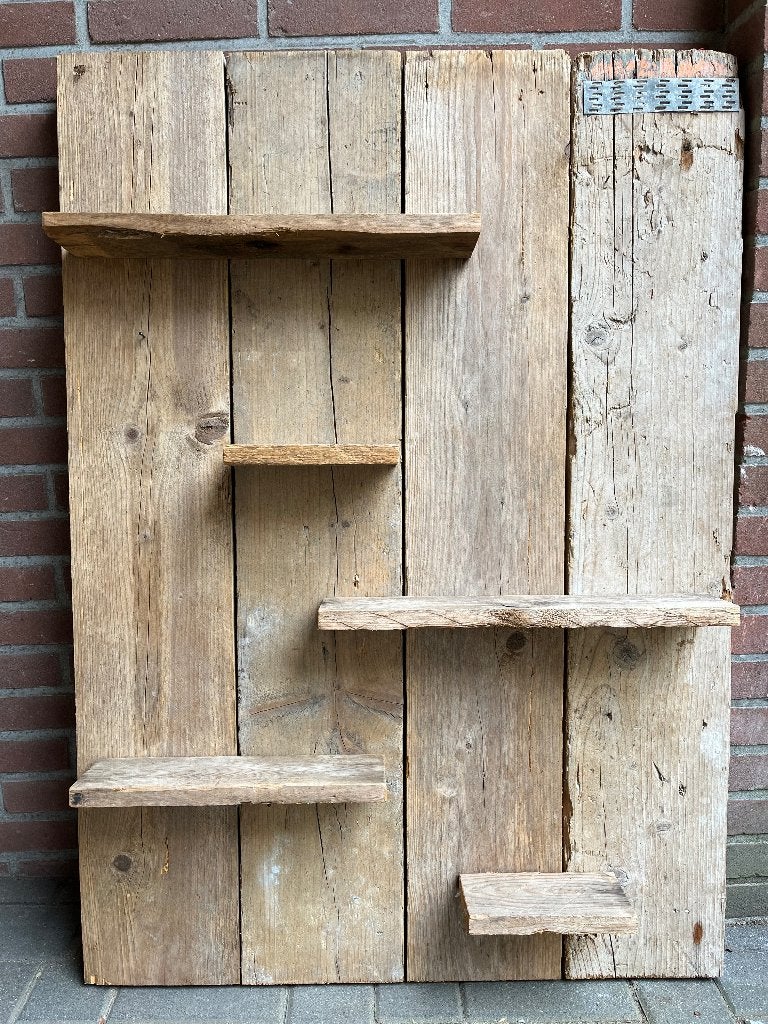 Handgemaakt Wandbord 78x109,5 cm, Ophalen, Gebruikt, 110 cm, Hout