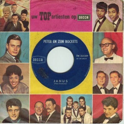 PETER KOELEWIJN & zijn ROCKETS  1960  NEDERBIET !! K400, Ophalen of Verzenden, Gebruikt, 7 inch, Pop