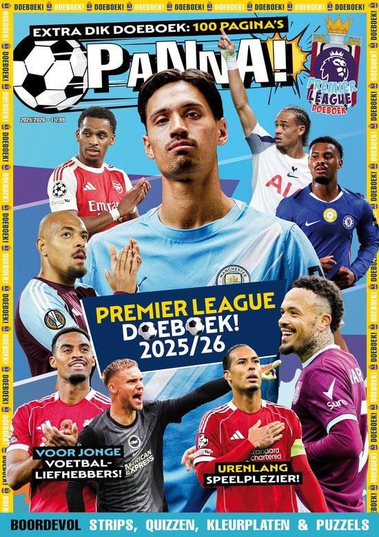 PANNA! Premier League Doeboek - Voetbal - Puzzelboek, Verzenden, Nieuw, Balsport