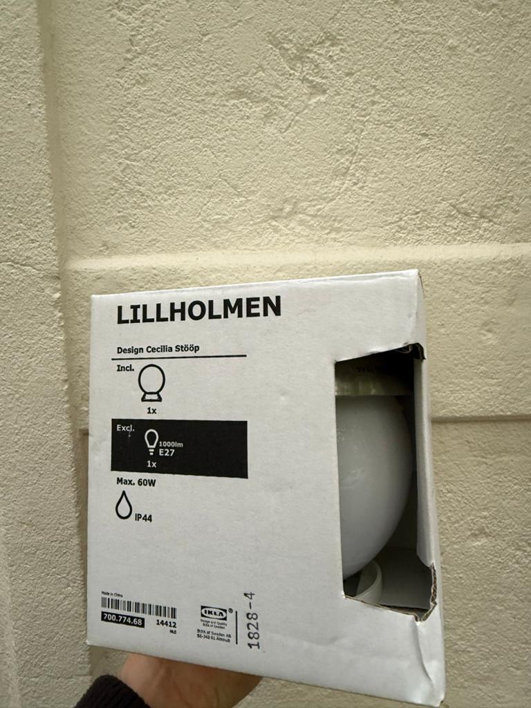 IKEA Lillholmen lamp - Nieuw in doos, Ophalen of Verzenden, Zo goed als nieuw