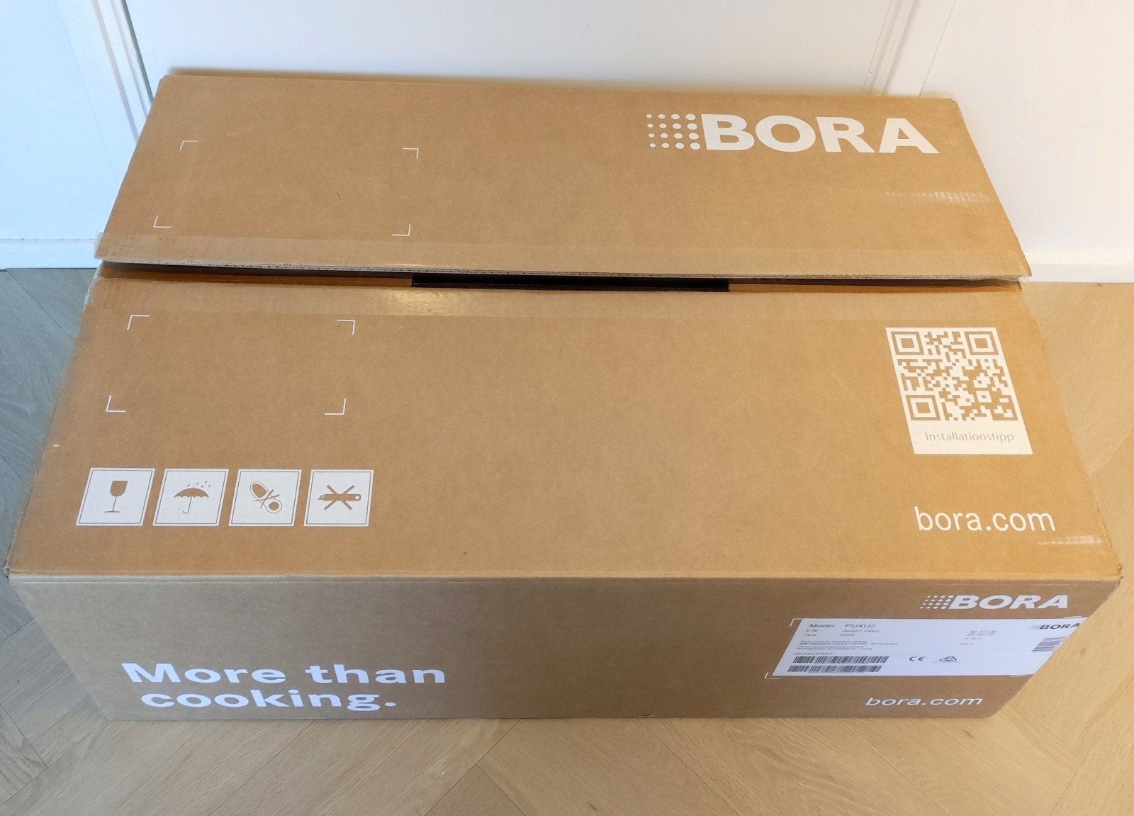 Nieuw!! Bora puxu2 inductie kookplaat 83cm (nieuwe model), Nieuw, Energieklasse A of zuiniger, Inbouw, Inductie