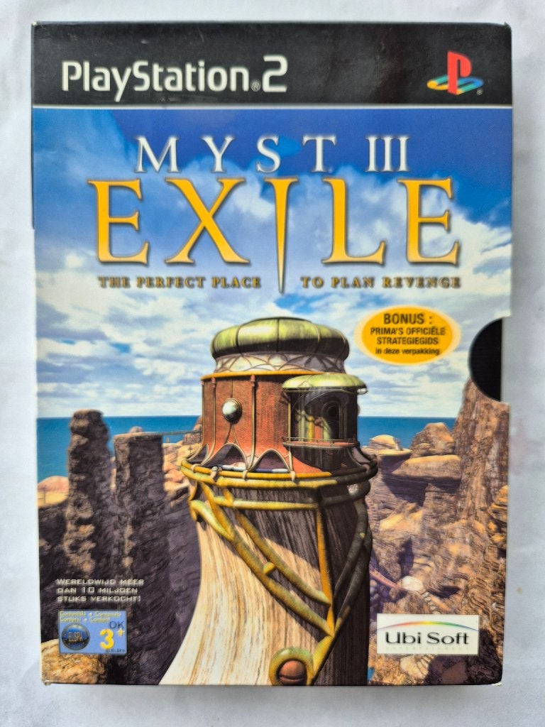 MYST III EXILE + guide, Gebruikt, 1 speler, Racen en Vliegen, Ophalen of Verzenden
