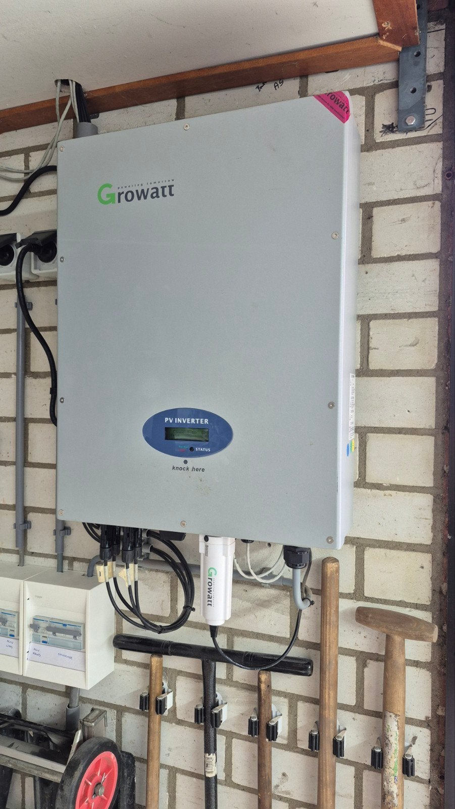 Growatt 5000UE 3 fase omvormer met datalogger, Ophalen, Gebruikt, Growatt, Omvormer