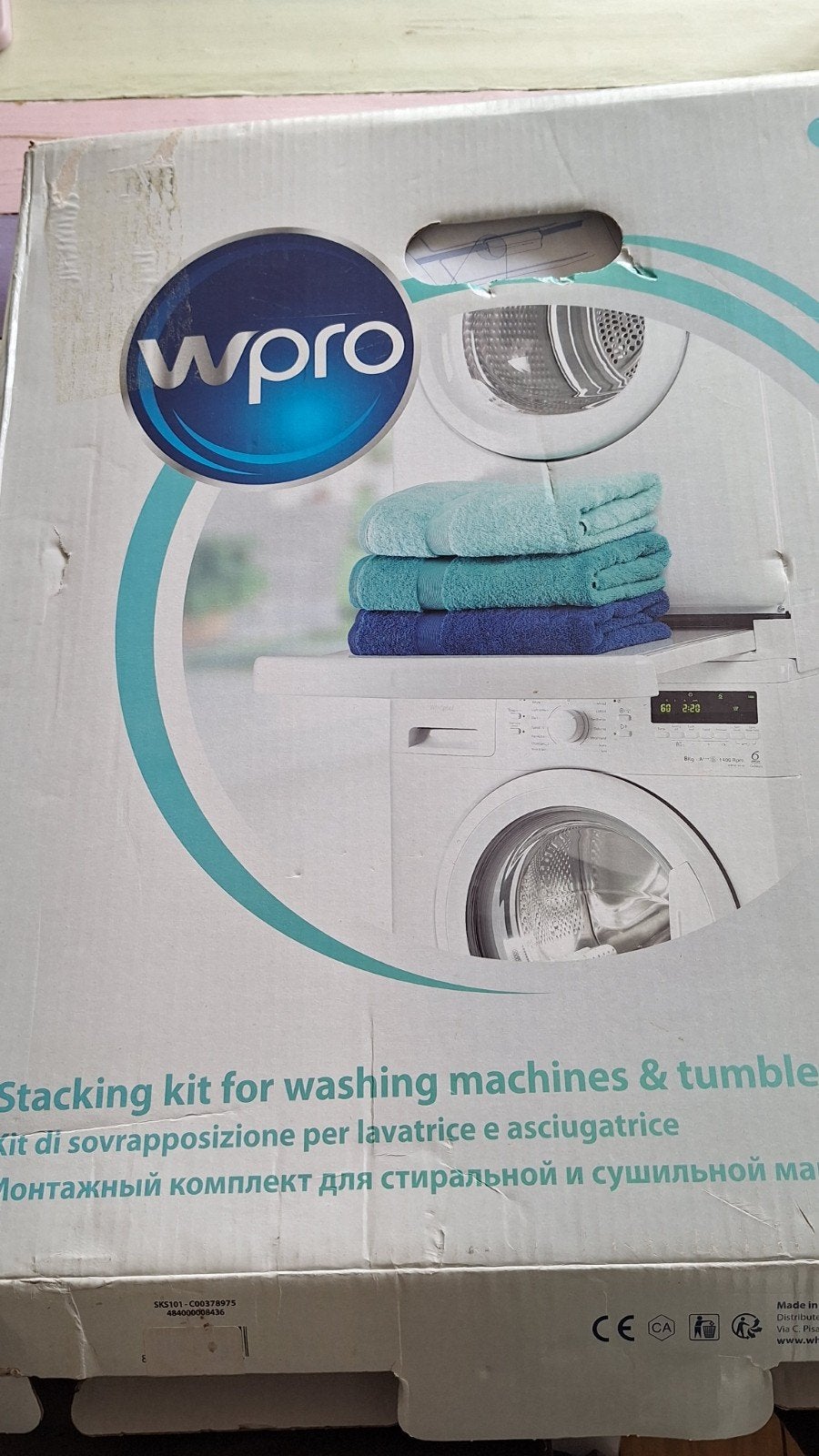 Oke dan- superkoopje.Uitschuifblad wasmachines, Ophalen, Nieuw, 1200 tot 1600 toeren