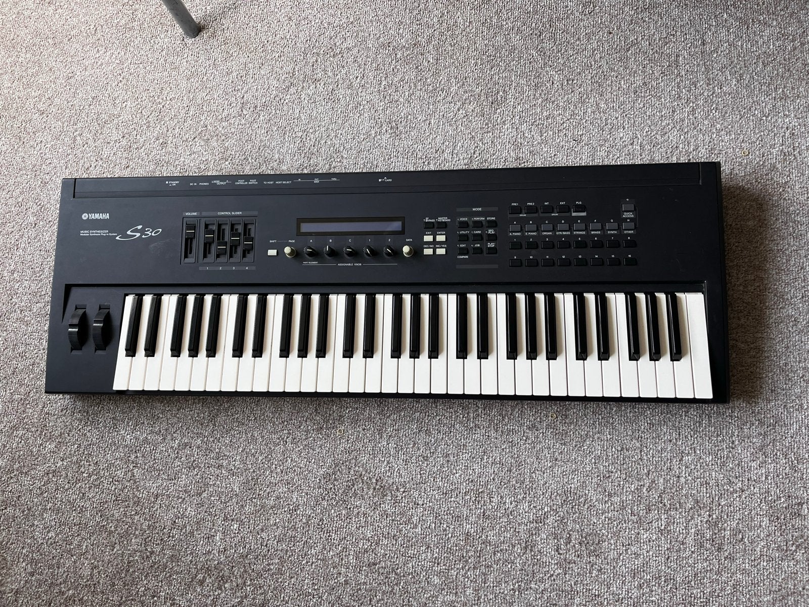 Yamaha S30 Synthesizer, Muziek en Instrumenten, Ophalen, Gebruikt, 61 toetsen, Yamaha