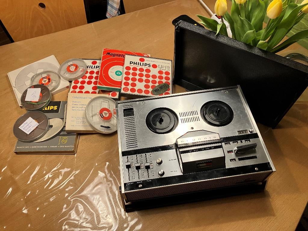 bandrecorder, Ophalen, Bandrecorder, Met banden