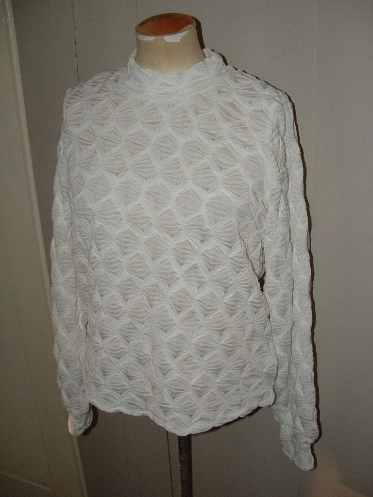 MSCH Copenhagen maleca ls bright white top maat S, Msch Copenhagen, Wit, Ophalen of Verzenden, Zo goed als nieuw
