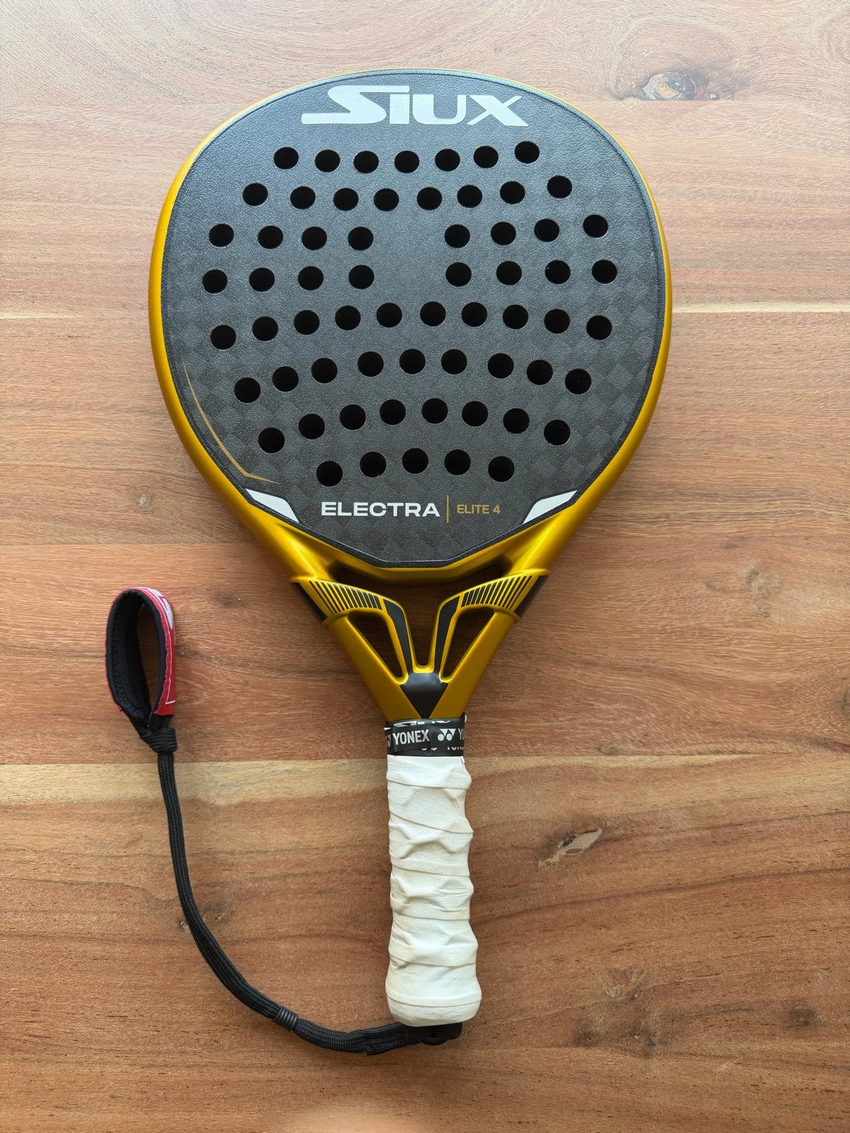 Siux Electra Elite 4 Padelracket - Zo goed als nieuw, Sport en Fitness, Padel, Ophalen of Verzenden, Zo goed als nieuw, Padelracket