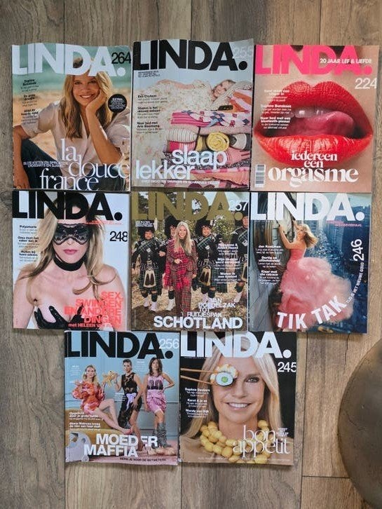 LINDA. Magazine Collectie - Diverse Nummers, Ophalen of Verzenden, Gelezen, Glossy