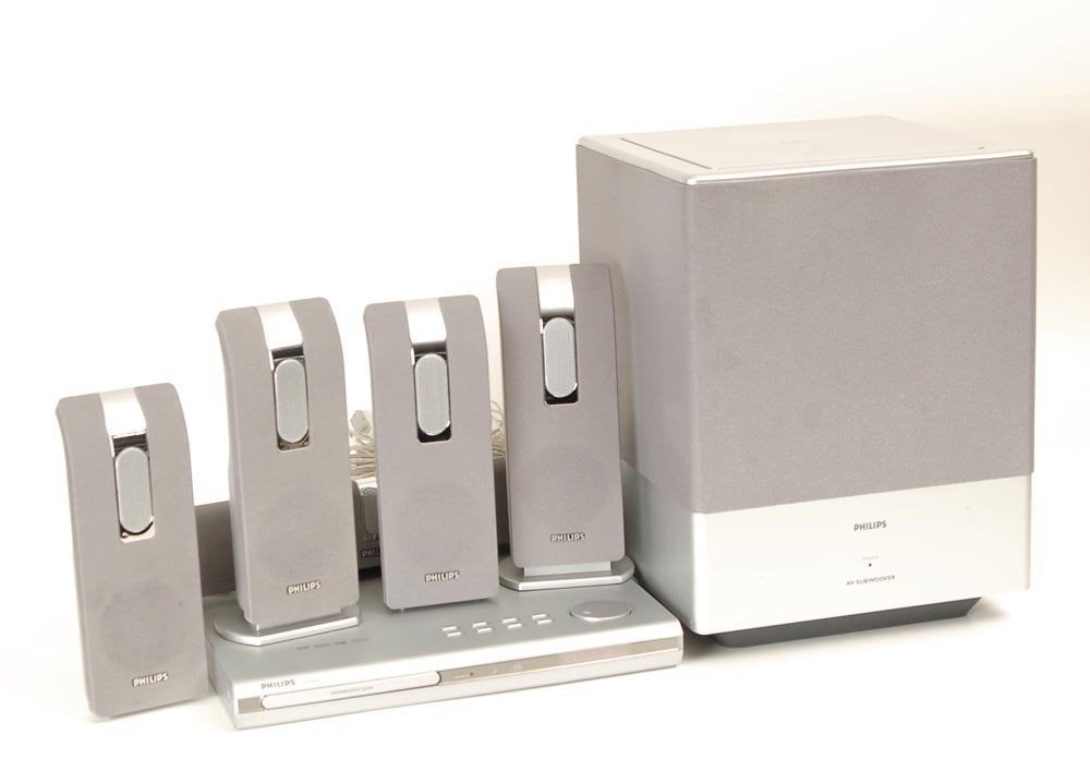 surround set systeem philips 5.1 Dolby, Ophalen, Philips, Gebruikt, 70 watt of meer