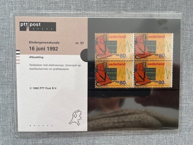 Postzegelmapje PZM97 - 100 jaar Nederlandse Vereniging voor, Ophalen of Verzenden, Postfris, Overige thema's