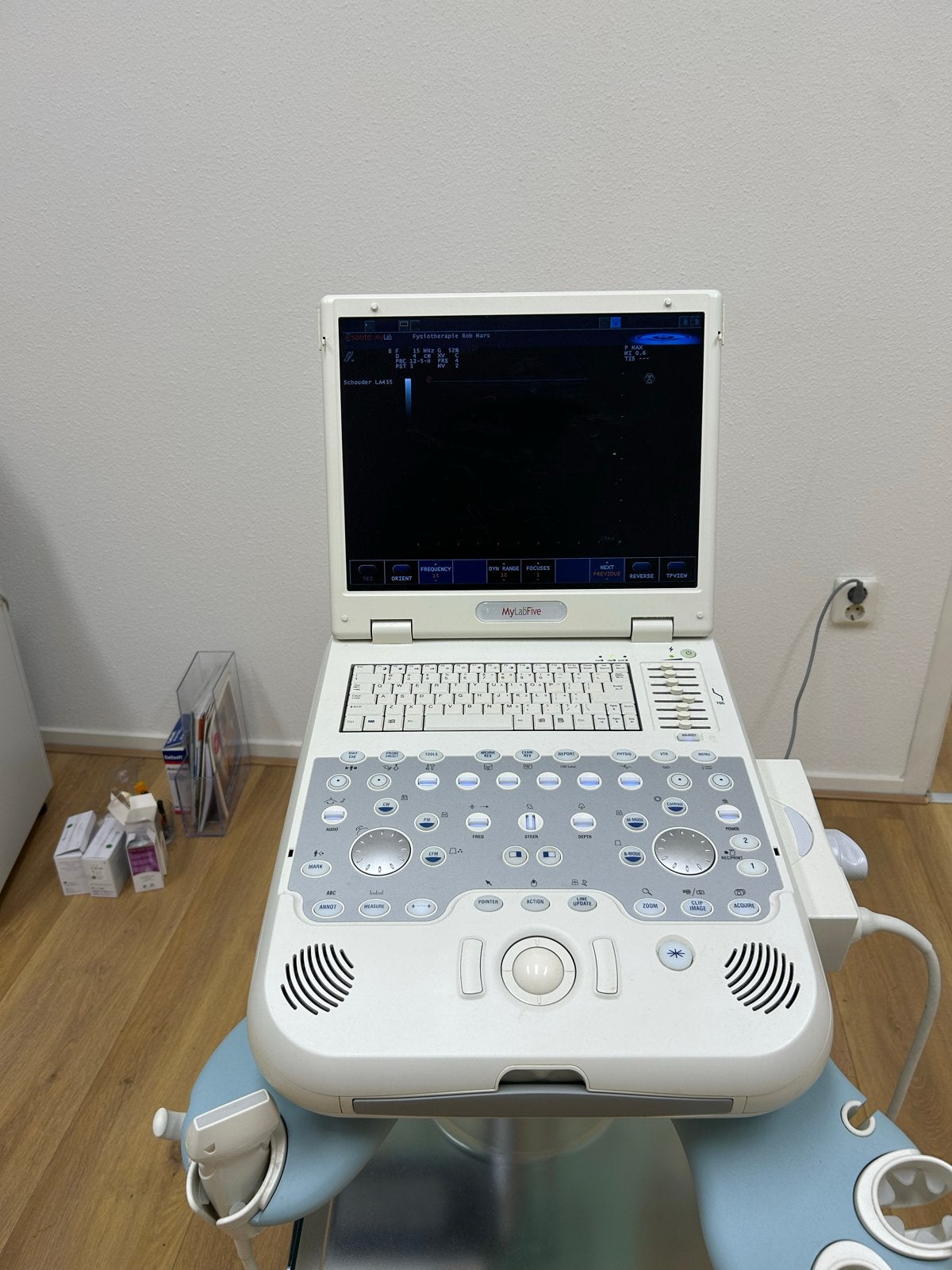 Echografieapparaat met trolley - MyLabFive, Ophalen, Gebruikt