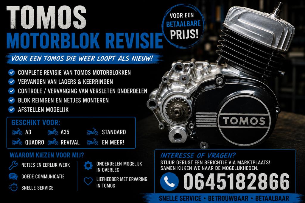 Tomosblok revisie, Ophalen