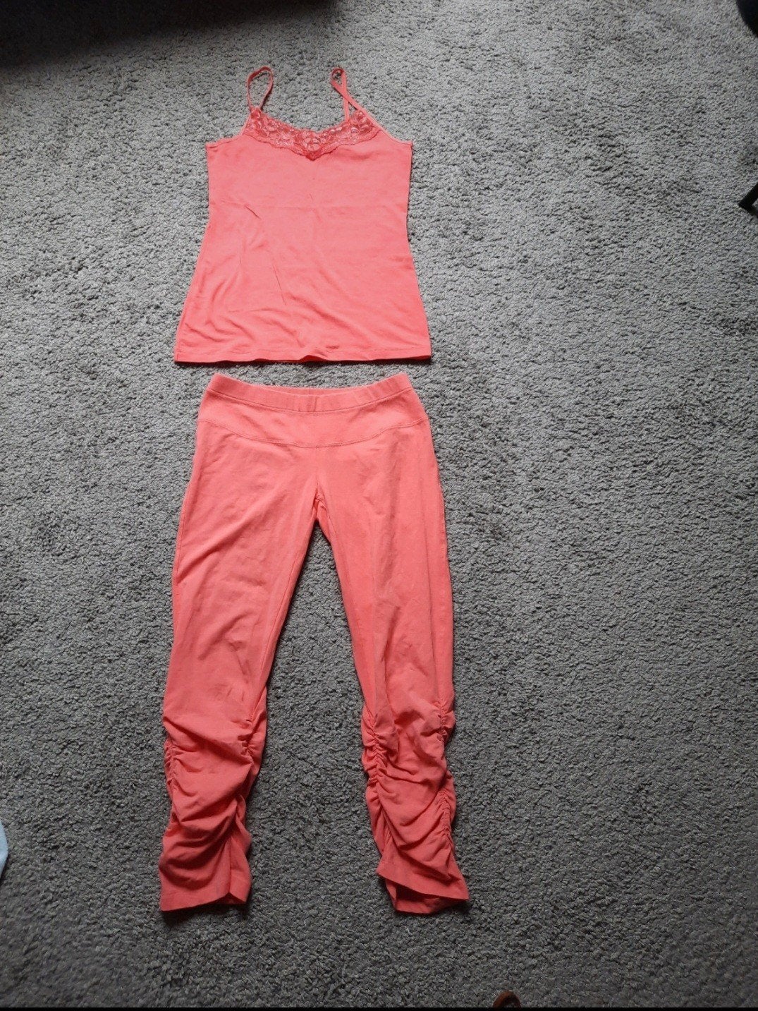 Zgan legging + top maat s/m, Legging, Ophalen of Verzenden, Zo goed als nieuw, Overige kleuren
