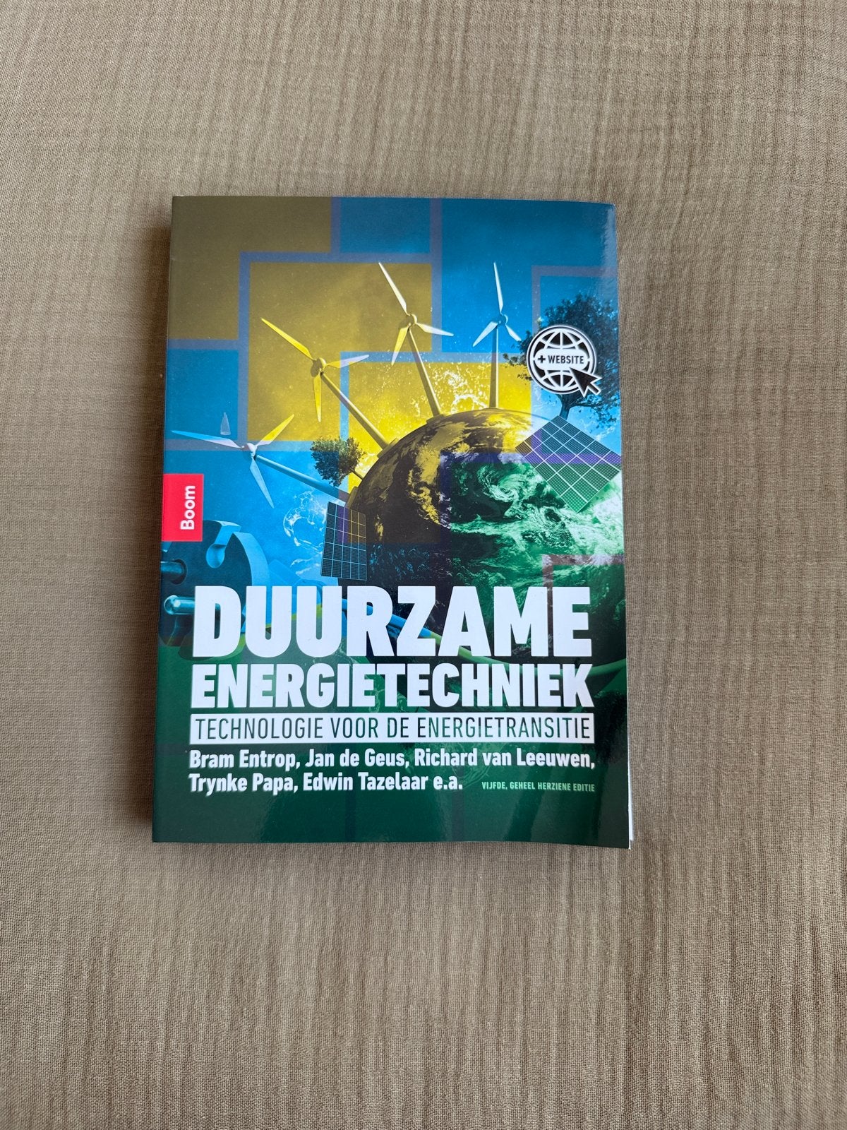Duurzame Energietechniek - Technologie Energietransitie, Ophalen of Verzenden, Beta, Zo goed als nieuw, HBO