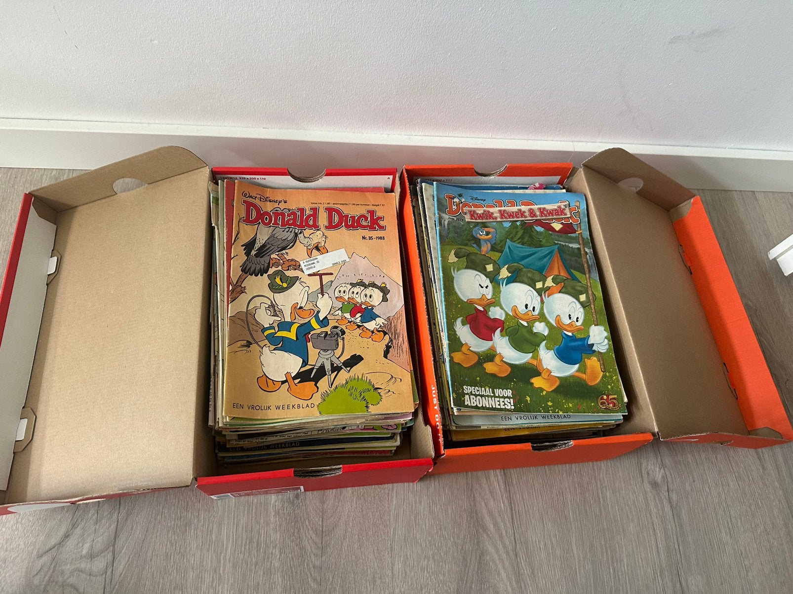 Oud donald duck weekbladen 1984 tot 2013, Meerdere stripboeken, Ophalen of Verzenden, Gelezen