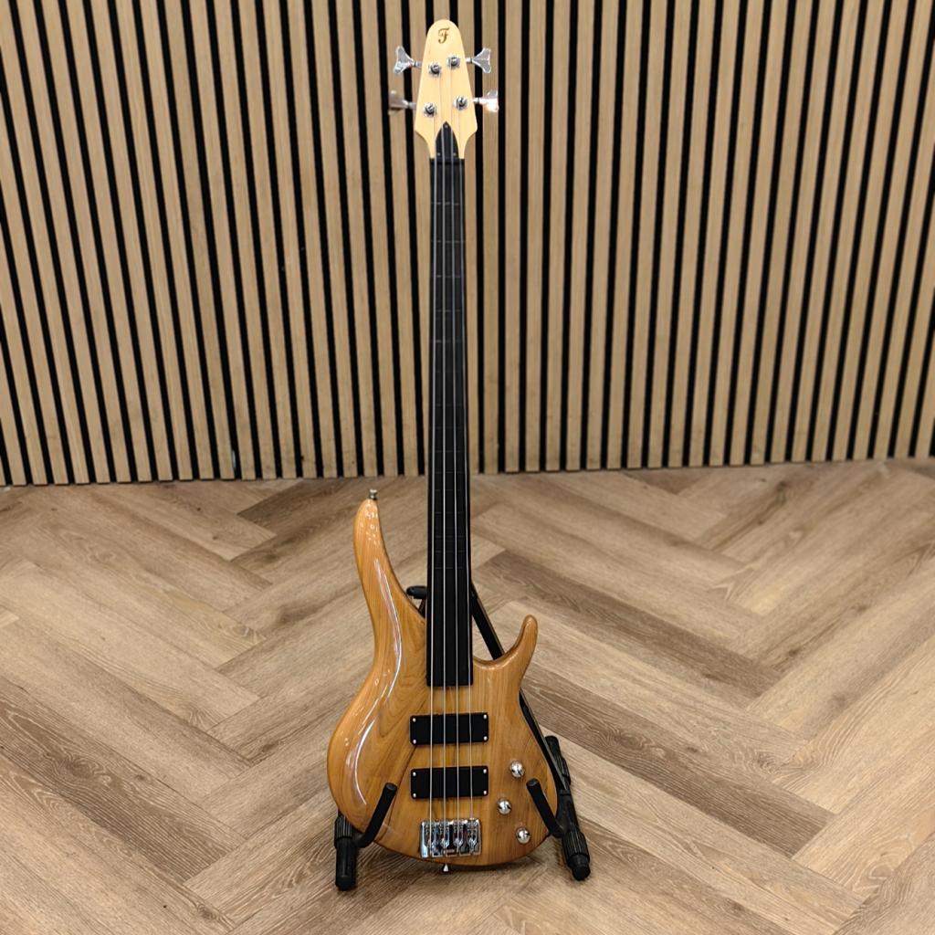Fazley FJB218SB-FL Elektrische Fretloze Basgitaar - Netjes, Flex Ltd., Zo goed als nieuw, https://flex.com/contact-us, Nobelstraat 10, 5807 GA Oostrum LB, Limburg, Nederland