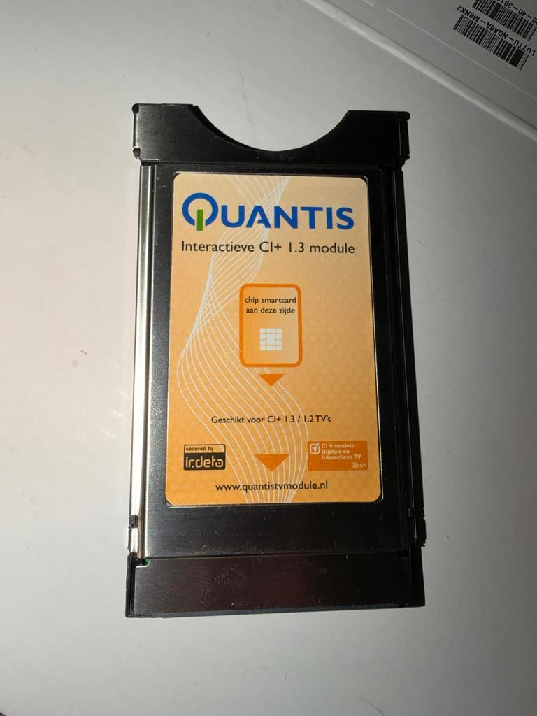 Quantis Interactieve CI+ 1.3 module voor digitale TV, Ophalen of Verzenden, Gebruikt