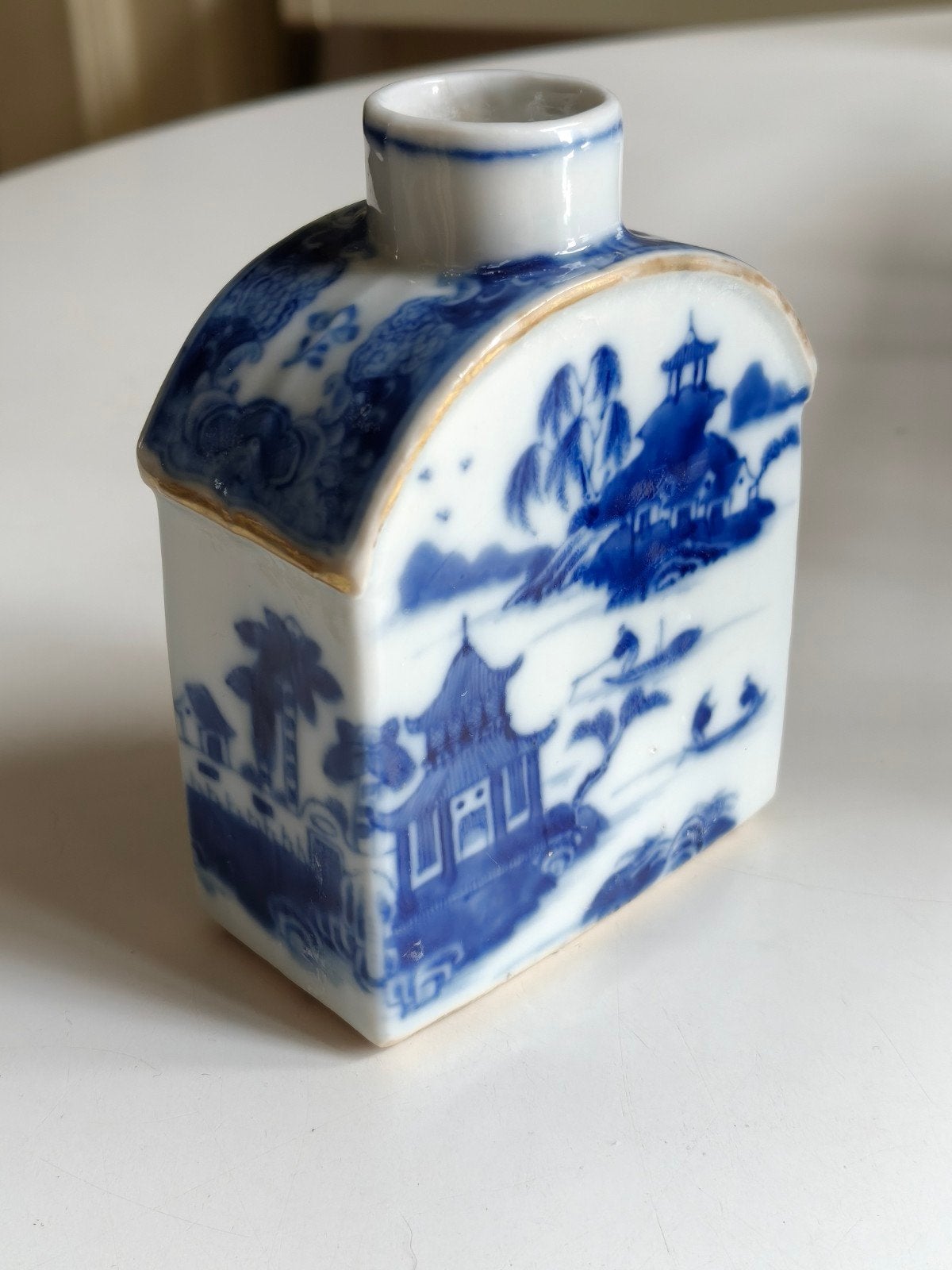 Chinees porselein Qianlong theebus, Antiek en Kunst, Ophalen of Verzenden