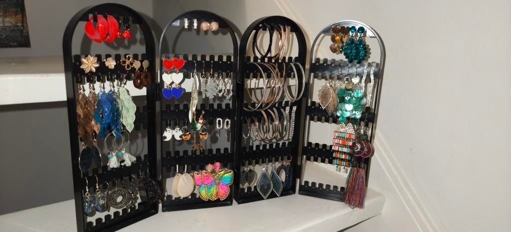 Diverse oorbellen collectie - hangers, knopjes, hoepels, Sieraden, Tassen en Uiterlijk, Oorbellen, Overige materialen, Ophalen of Verzenden