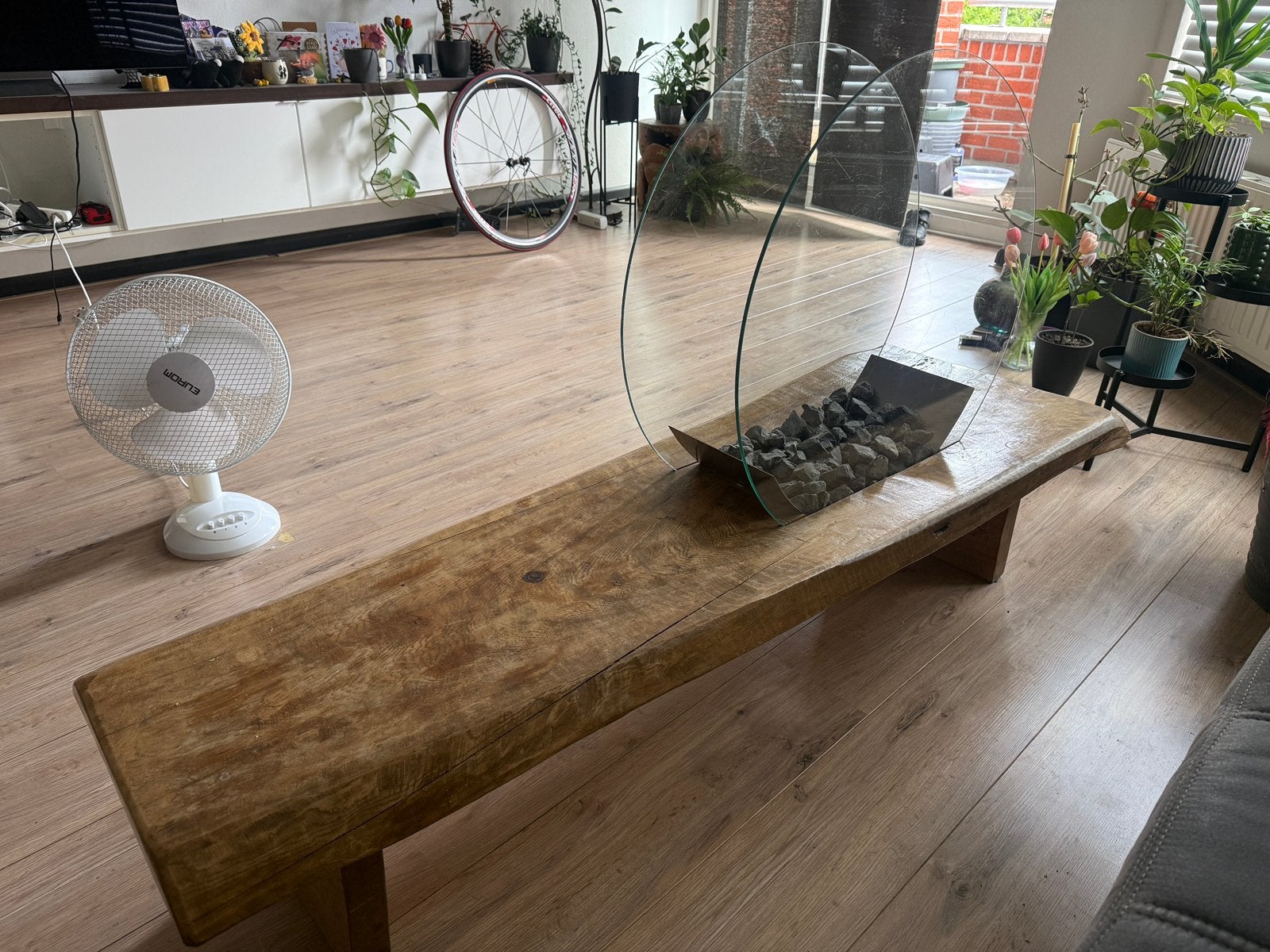 Houten Salontafel, Huis en Inrichting, Complete inboedels, Ophalen