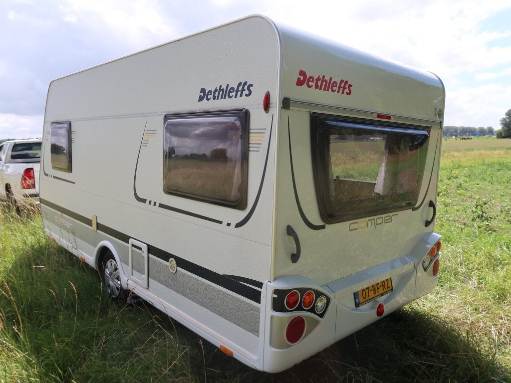 Dethleffs Camper 430 / z.g.a.n. Dorema voortent / zakluifel, Rondzit, Bedrijf, Dethleffs, Schokbreker