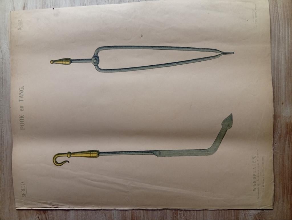 33 Schoolplaten wandplaten teekenen voor kinderen, Antiek en Kunst, Antiek | Schoolplaten, Ophalen, Overige thema's